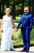 Fotograf Malik Özipek - Hochzeitspaar im Park - Braut und Bräutigam
