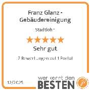 Franz Glanz - Gebäudereinigung - werkenntdenBESTEN.de Qualitätssiegel