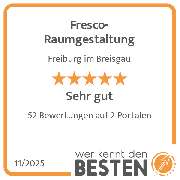 Fresco-Raumgestaltung - werkenntdenBESTEN.de Qualitätssiegel