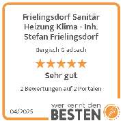 Frielingsdorf Sanitär Heizung Klima - Inh. Stefan Frielingsdorf - werkenntdenBESTEN.de Qualitätssiegel