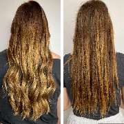 Friseur Potsdam - Konturzimmer denis puck - Eine 50 cm Haarverdichtung mit  einer Balayage Farbtechnik