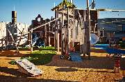 Fröbel-Kindergarten Wandsbek Quarree - Unsere Kita in Wandsbek: Dachspielplatz im FRÖBEL-Kindergarten Wandsbek Quarree, © FRÖBEL e.V. Alle Rechte vorbehalten