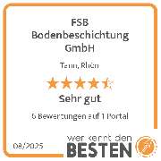 FSB Bodenbeschichtung GmbH - werkenntdenBESTEN.de Qualitätssiegel