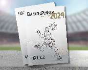 Fussball Spielplaner - EM Broschüre 2024 mit Logo - Winners Edition