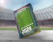 Fussball Spielplaner - EM Spielplaner 2024 mit Logo - Field Edition