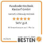 Fussbodentechnik Kastorf GmbH - werkenntdenBESTEN.de Qualitätssiegel