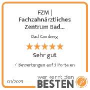 FZM | Fachzahnärztliches Zentrum Bad Camberg | Dr. Ivonne Bausch + Kollegen - werkenntdenBESTEN.de Qualitätssiegel