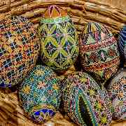 Gabriele Krecht - Wachstechnik Ostereier & Christbaumkugeln - GALLERY