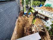 Galabau Eberwien - Schachtarbeiten für Keller Trockenlegung