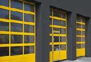 Garagentore & Zäune | Moosburger GmbH | München - Industrie-Deckensektionaltor verglast mit Stahl-Bodensektion - Moosburger Tore & Zäune GmbH München