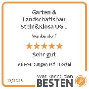 Garten & Landschaftsbau Stein&Klosa UG (haftungsbeschränkt) - werkenntdenBESTEN.de Qualitätssiegel