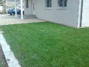 Garten- & Landschaftsbau Zossen Sven Rattarius - Außenanlagen Einfamilienhaus Einfassung,Treppen,Pflasterarbeiten,Rollrasen