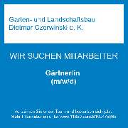 Garten- und Landschaftsbau Dietmar Czerwinski e. K. - Gärtner/in (m/w/d)