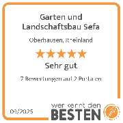 Garten und Landschaftsbau Sefa - werkenntdenBESTEN.de Qualitätssiegel