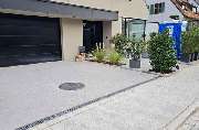 Gartengestaltung - Gartenbau Wimmer GmbH in München - Eingangsbereich vor dem Umbau | Gartenbau Wimmer GmbH in München