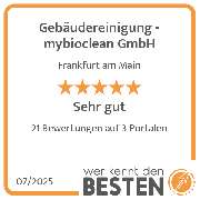 Gebäudereinigung - mybioclean GmbH - werkenntdenBESTEN.de Qualitätssiegel