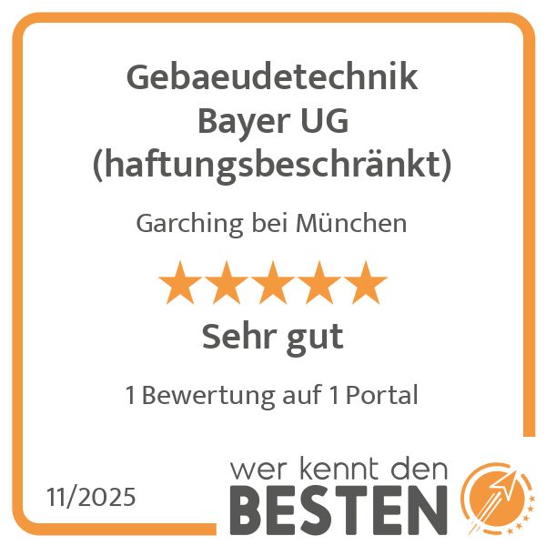 Gebaeudetechnik Bayer UG (haftungsbeschränkt) - we …