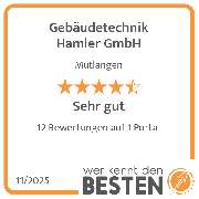 Gebäudetechnik Hamler GmbH - werkenntdenBESTEN.de Qualitätssiegel