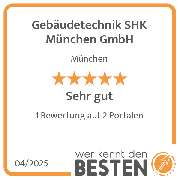 Gebäudetechnik SHK München GmbH - werkenntdenBESTEN.de Qualitätssiegel