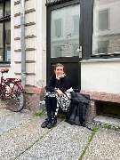 Gedanken ordnen - Coaching & Hypnose - Eingang zu meiner Praxis in der Seeburgstraße, Leipzig