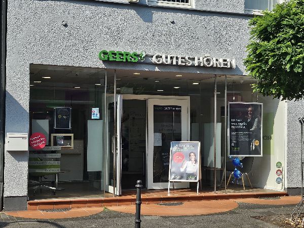 GEERS Hörgeräte - Außenaufnahme von GEERS