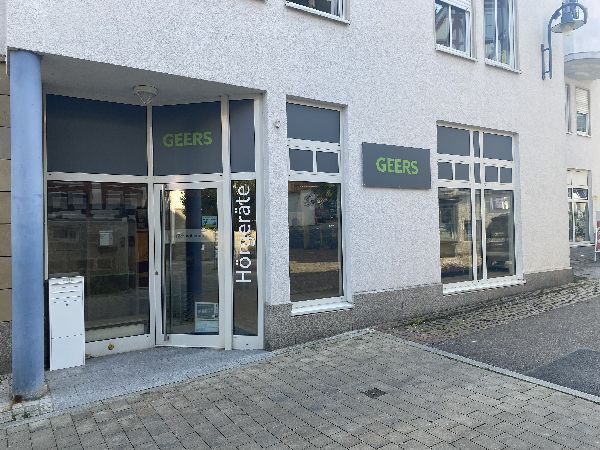 GEERS Hörgeräte - Außenaufnahme von GEERS