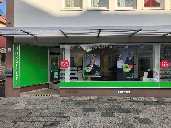 GEERS Hörgeräte - Außenaufnahme von GEERS