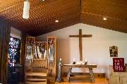 Gemeindehaus Lammersdorf - Evangelische Kirchengemeinde Monschauer Land - Der Gottesdienstraum des Gemeindehauses.