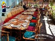 Georg's Fischerhütte Fischrestaurant - Georg's Fischerhütte, Reichenau, Fischrestaurant, Terrasse, Seeblick, Restaurant, Gaststätte, frischer Fisch, Fangfrisch, Bodenseefisch, Fisch essen gehen, Abendessen, Mittagstisch