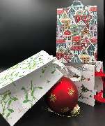 Geschmacksache by silke - Geschenktüten von STEWO und Baumkugel von Ingeglas