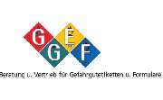 Giese-GEF Gefahrzettel, Etiketten Formulare GmbH - LOGO
