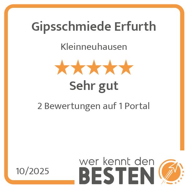 Gipsschmiede Erfurth - werkenntdenBESTEN.de Qualit …