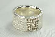 Gisela Nicolaysen Goldschmiede-Meisterin - Silberhochzeit, Silber mit 25 Brillanten
