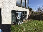 Glas Mendel Glaserei und Glasbau Markus Mendel - Notverglasung Golf Club Kassel nach Einbruch mit anschließender Erneuerung des Fensters