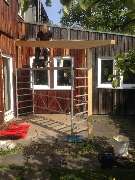 Glas Mendel Glaserei und Glasbau Markus Mendel - Sanierung einer Terrassenüberdachung Holz