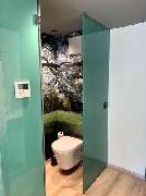 Glaserei Peter Wenzel in München - WC-Trennwände-Glaserei Wenzel München