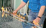 Glaserei Salzinger in München - Glaszuschnitt durch Hitze
