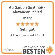 Go Garden Go GmbH - Alexander Schied - werkenntdenBESTEN.de Qualitätssiegel