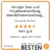 Görziger Bau- und Projektentwicklung, Immobilienverwaltung GmbH - werkenntdenBESTEN.de Qualitätssiegel