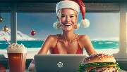 Google Maps Marketing by Alex Hauk - Weihnachtsmann erfindet Google - ein Sommer-Winter-Märchen über die imaginäre Erzählung wie eventuell die größte Suchmaschine der Welt vom bekanntesten Marken-Botschafter weltweit Santa Claus aus nachvollziehbaren Grün