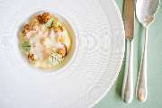 Gourmetrestaurant Silberdistel - Hauptgericht im Gourmetrestaurant Silberdistel.