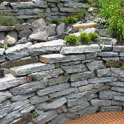 Grasland-Gartengestaltung - Trockenmauern, Grasland Gartengestaltung