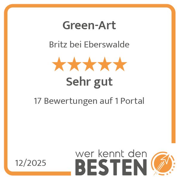 Green-Art - werkenntdenBESTEN.de Qualitätssiegel