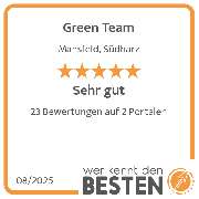 Green Team - werkenntdenBESTEN.de Qualitätssiegel