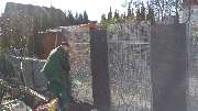GreenFairway e.K. - Bau einer Splittgabione mit Schieferwand