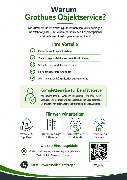 Grothues Objektservice - Flyer Rückseite