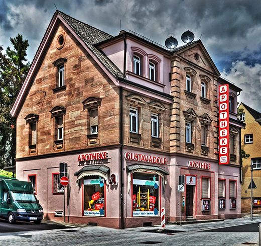 Gustav-Adolf-Apotheke - Aussenansicht der Gustav-A …