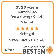 GVG Gewerbe Immobilien Verwaltungs GmbH - werkenntdenBESTEN.de Qualitätssiegel