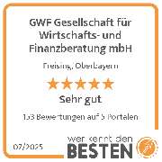 GWF Gesellschaft für Wirtschafts- und Finanzberatung mbH - werkenntdenBESTEN.de Qualitätssiegel