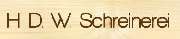 H.D.W. Schreinerei - 1